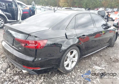 2018 Audi A4 2.0T Ultra Premium/Tech Premium from USA, damaged, VIN WAUKMAF43JA035055